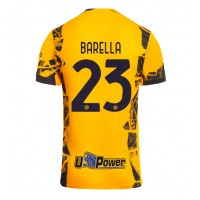 Camisa de time de futebol Inter Milan Nicolo Barella #23 Replicas 3º Equipamento 2024-25 Manga Curta